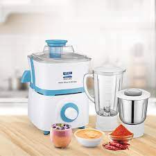 KENT 16127 500 Juicer Mixer Grinder (2 Jars, blue)