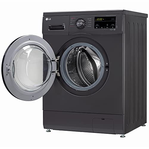 LG 9 Kg 5 Star Direct Drive Technology, Steam Wash, 6 Motion DD, Smart Diagnosis, Fully-Automatic Front Load Washing Machine (FHM1409BDM, Allergy Care, In-Built Heater, Touch Panel, Middle Bl