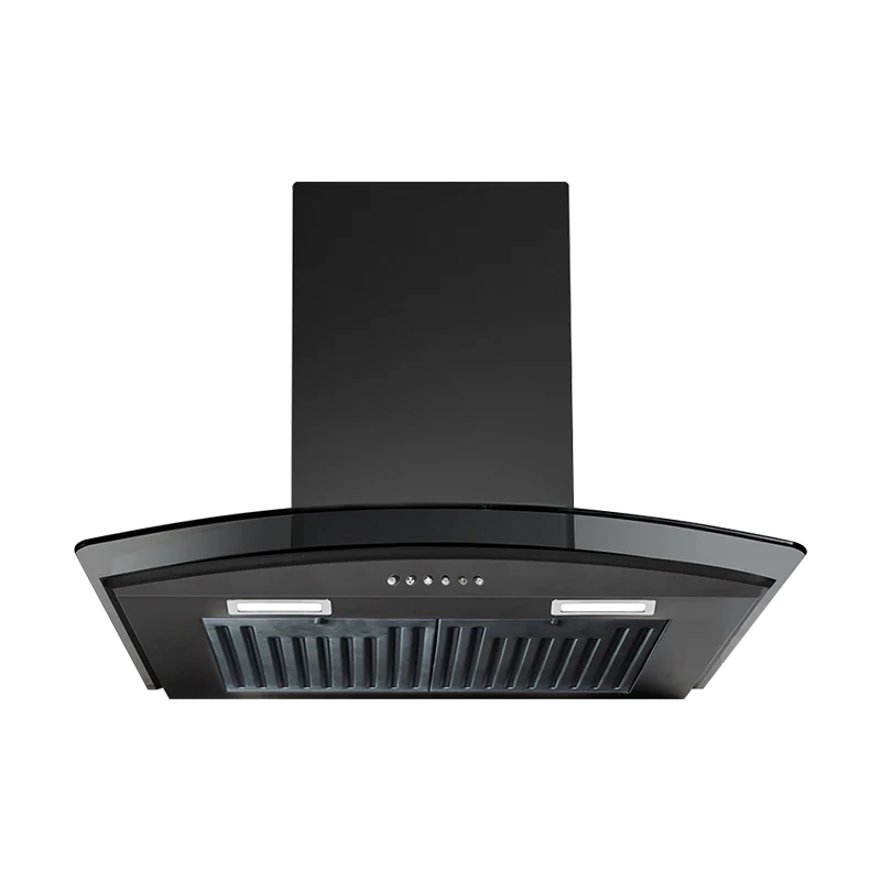 Kaff MAX BF DHC 60 - Wall Mount Chimney with Baffle Filter & Auto Clean Feature
