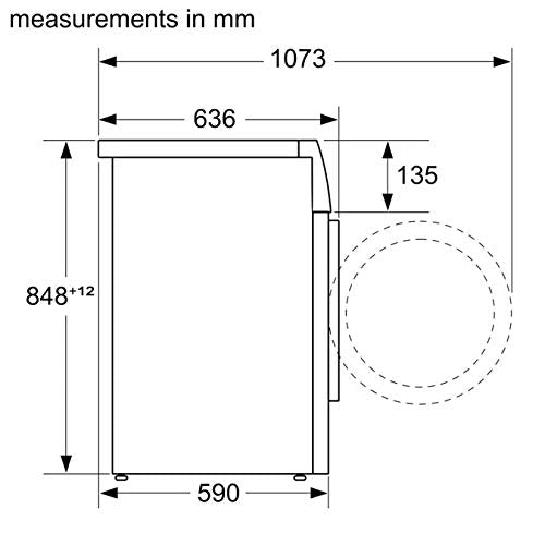Siemens IQ500 WN54A2U0IN 10/6 Kg 1400 Rpm Front Load Washer Dryer