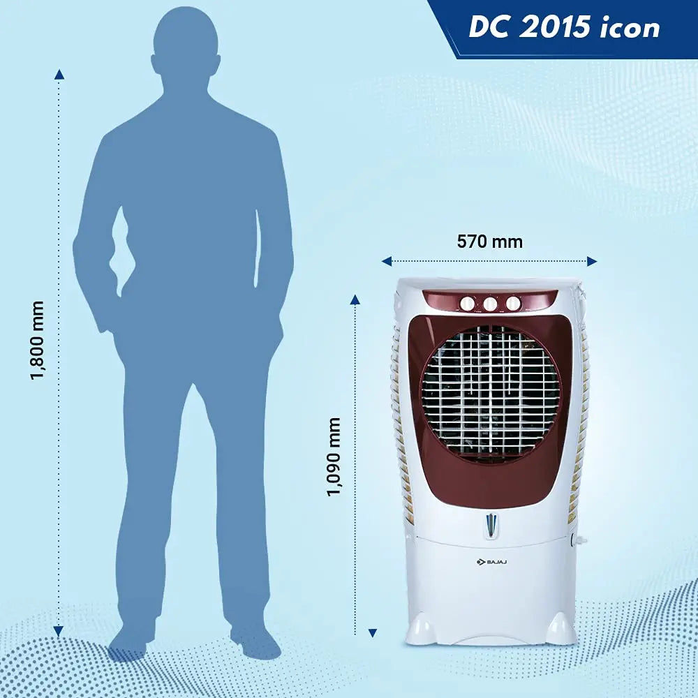 Bajaj DC 2015 ICON Room Cooler White