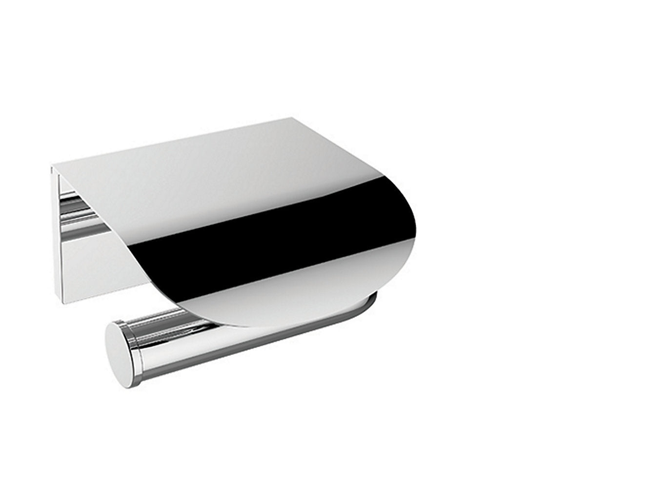 kohler K-97503T-CP Tissue holder with cover and shelf in polished chrome