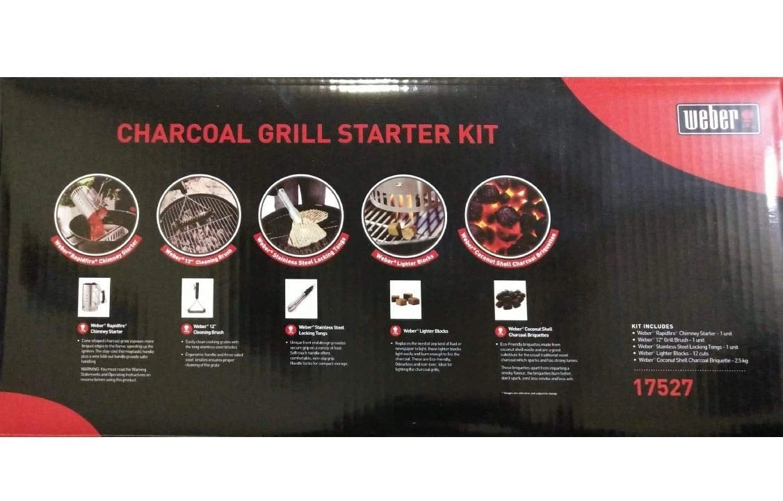 Weber Charcoal Starter Kit 17527