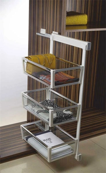 INOX KLASSE?ó?é¼?äó SILENT GLASS SIDE MOUNTED RACK