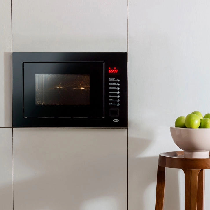 KAFF KMW8A Blk Black 25 Litres Built In Microwave