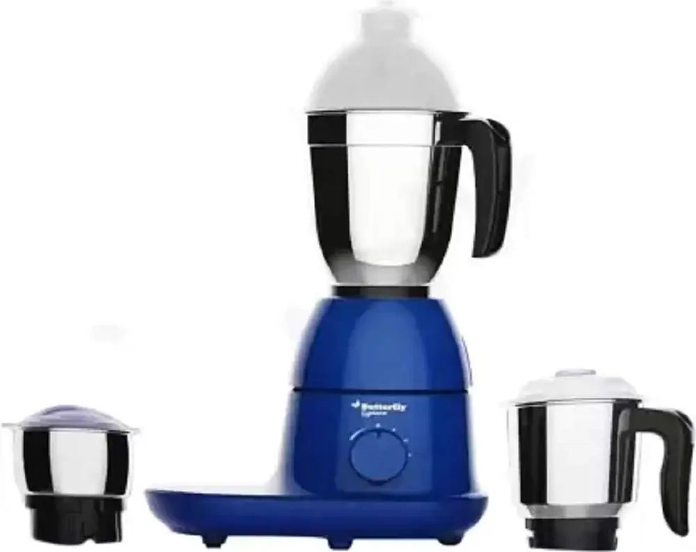 Butterfly Cyclone 750 Juicer Mixer Grinder (Ink Blue, 3 Jars)