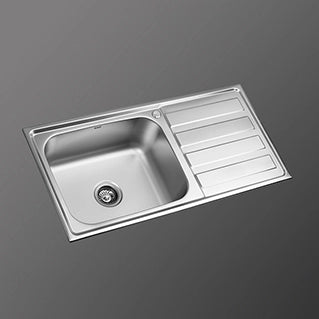 Kaff kitchen sink Stainless Steel Single Bowl KS10 SBD