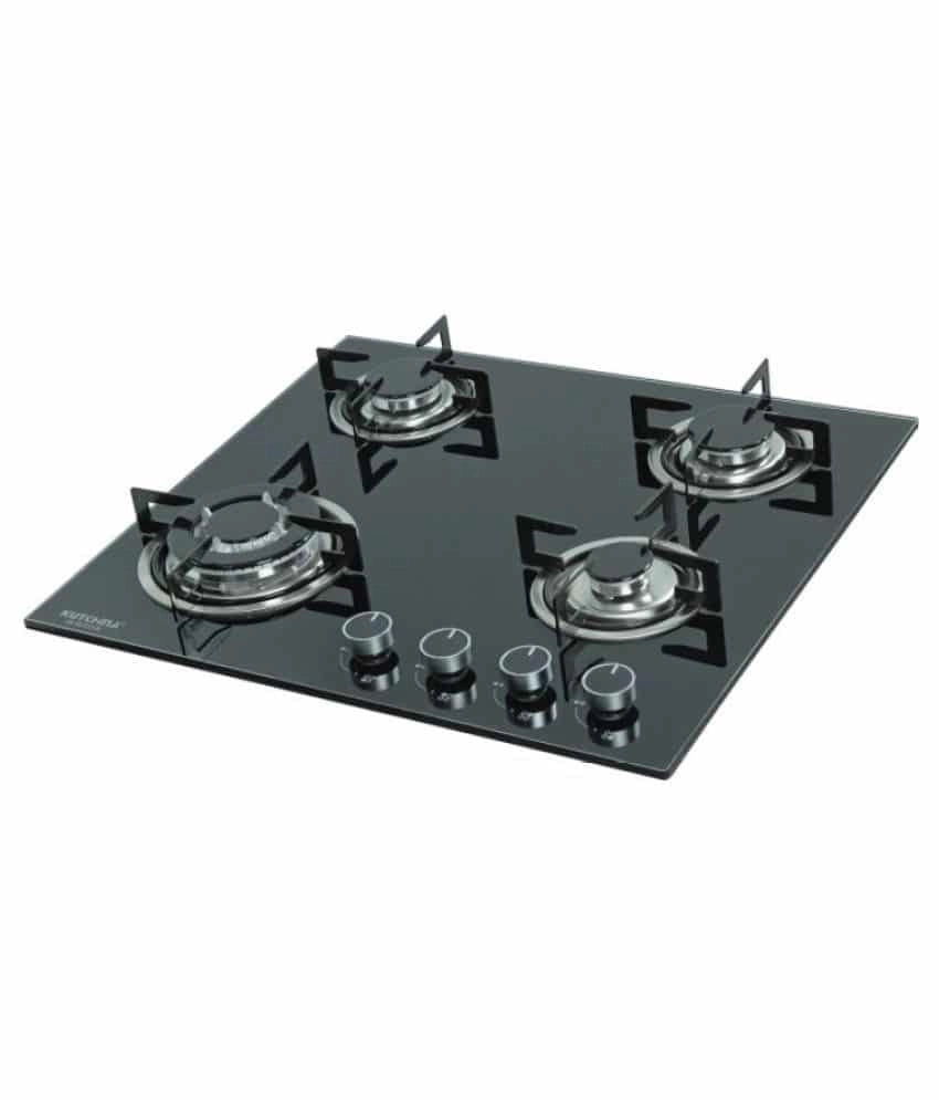 Kutchina HB 4B ECO BL 60 4 Burner Auto Built in Hob