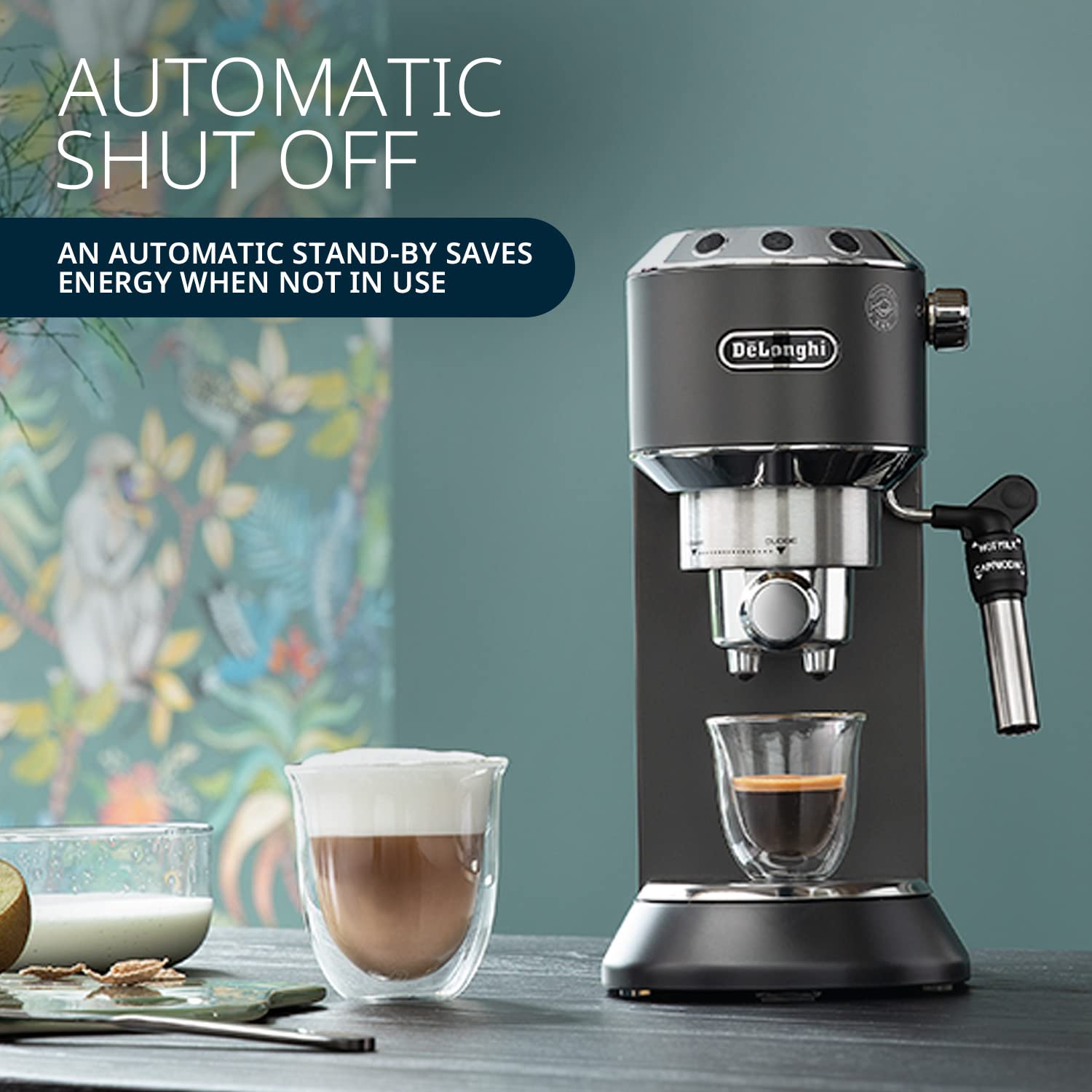 DeLonghi EC685.BK 1350-Watt Espresso Coffee Machine (Black)