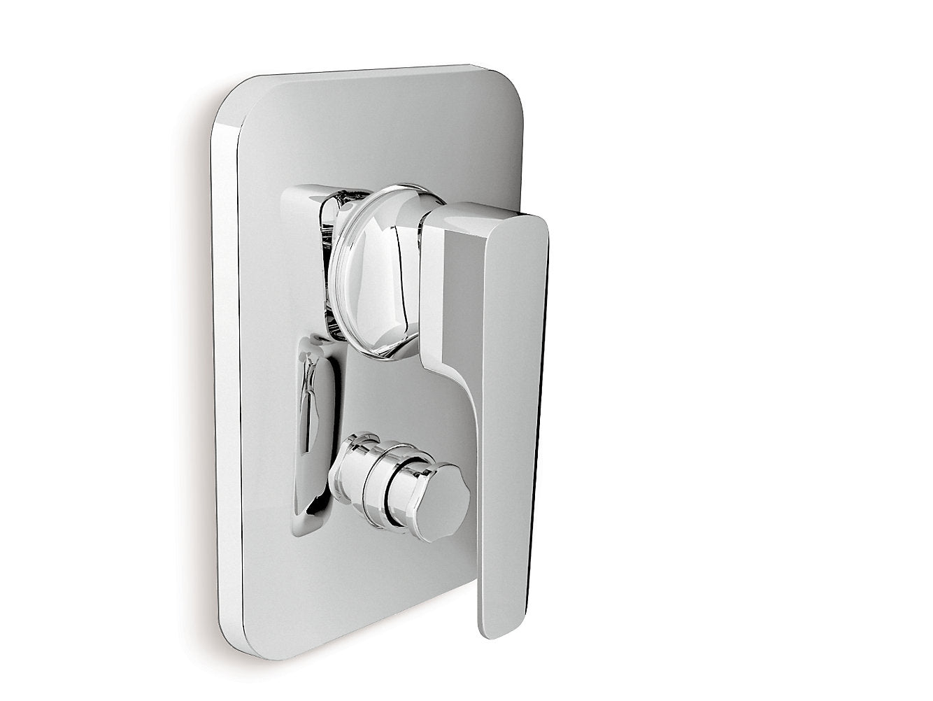 kohler K-72328IN-4FP-CP 40mm recessed bath and shower trim with diverter in polished chrome