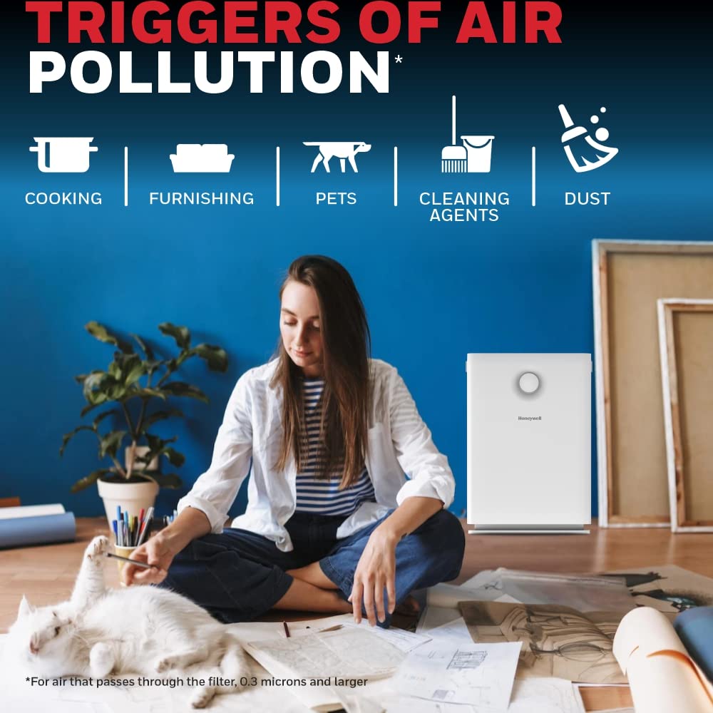 Honeywell Air touch V3 Indoor Air Purifier White