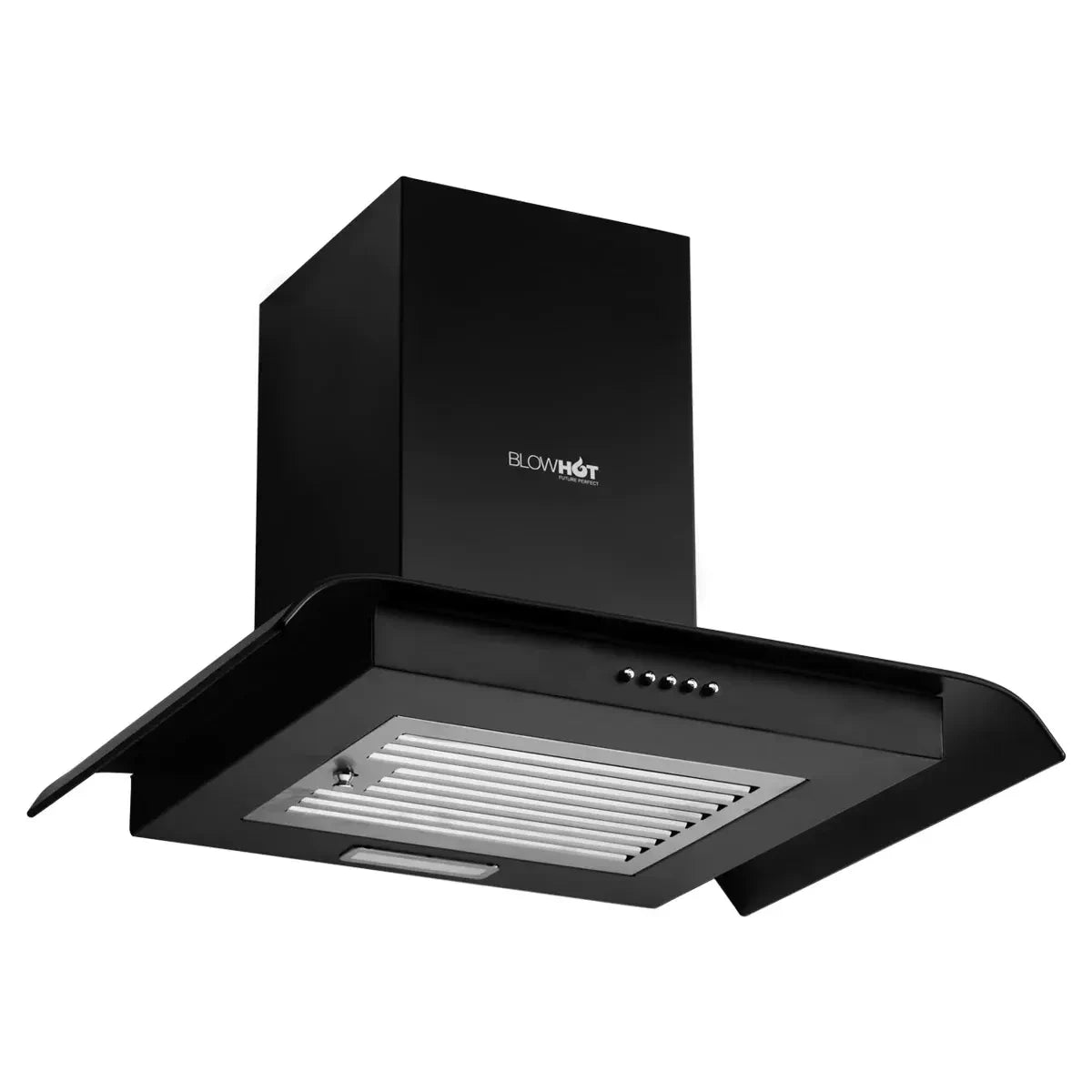 Blowhot chimney Spectra 60 Cm Black Push Control