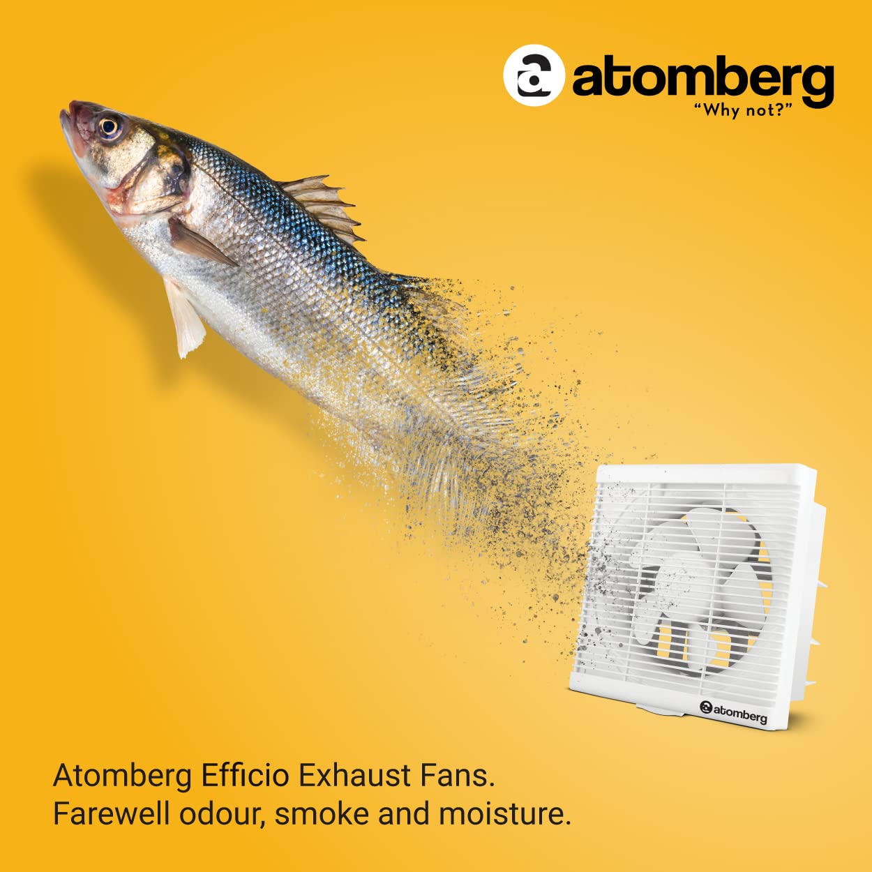 atomberg Efficio 200mm sweep size BLDC motor Fan White