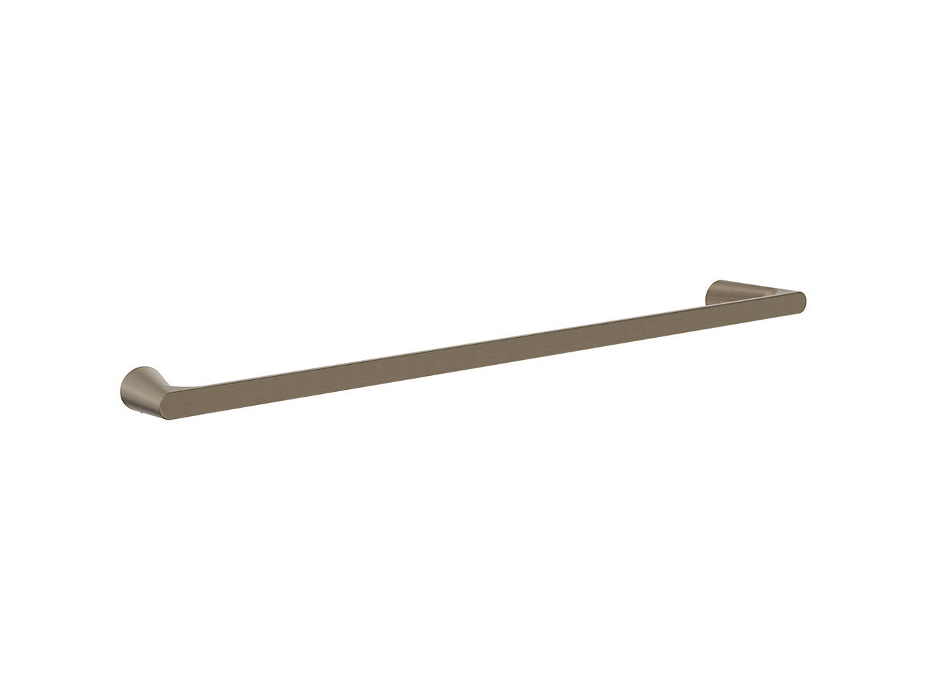 kohler K-25348IN-BV 610mm single towel bar in brushed bronze
