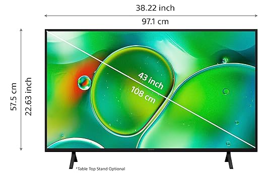 Sony BRAVIA 2 K-43S20B 43 4K Ultra HD Smart TV with 4K Processor X1™ and HDR