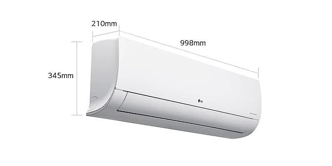 LG 1.5 TON 5 STAR AI Convertible 6-in-1 Split AC with Anti Virus Protection, 2022 MODEL, (PS-Q19ENZE,WHITE)