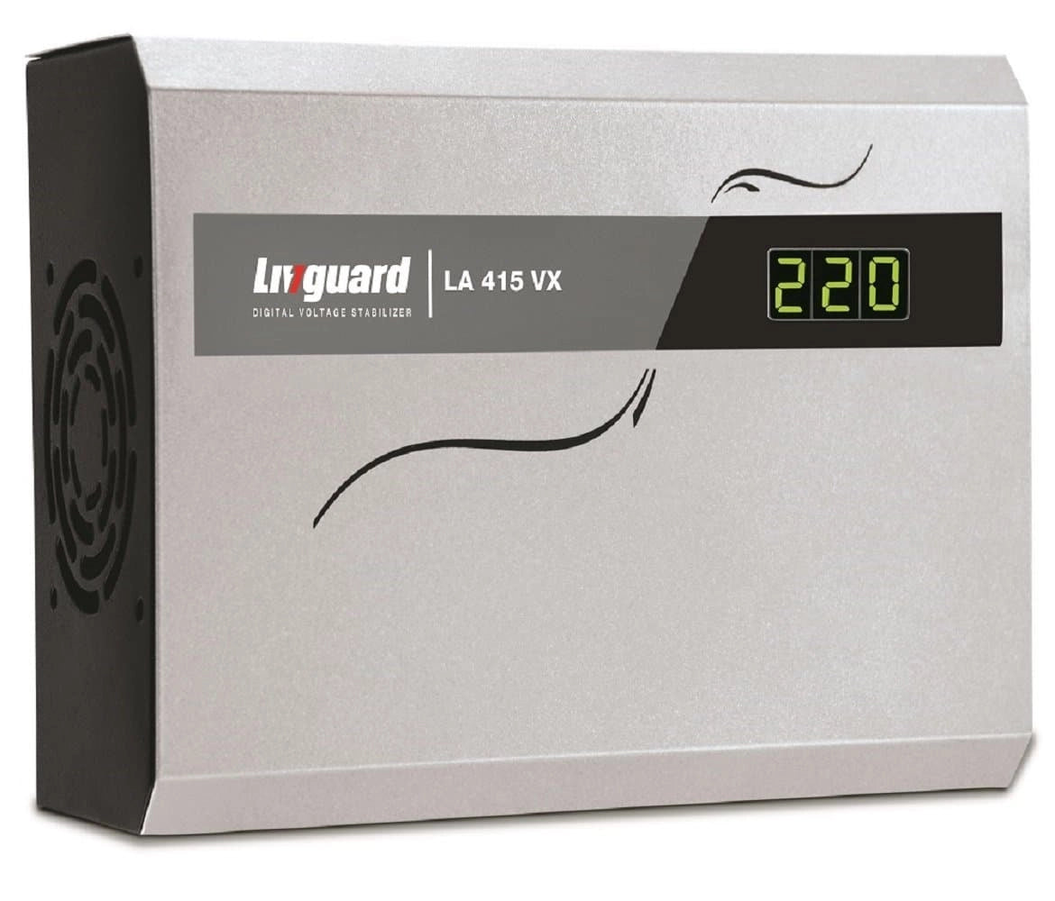Livguard LA 415 VX Metal Body Digital Voltage Stabilizer for AC Upto 1.5 ton