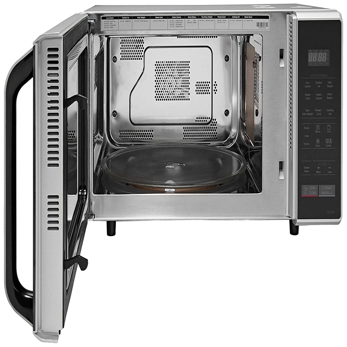 LG 28 L Convection Microwave Oven (MC2846SL, Silver)