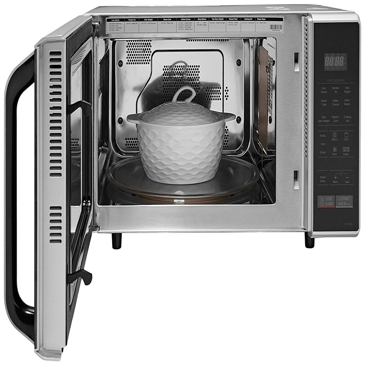 LG 28 L Convection Microwave Oven (MC2846SL, Silver)