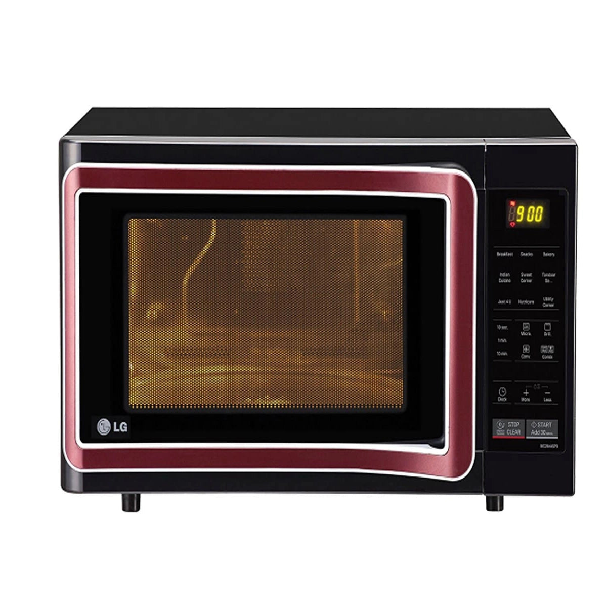 LG 28 L Convection Microwave Oven (MC2844SPB, Black)