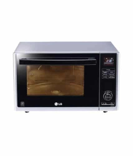 LG 32 L Convection Microwave Oven (MJ3283CG, Silver)
