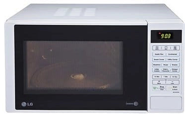 LG 23 L Grill Microwave Oven (MH2342DW, White)