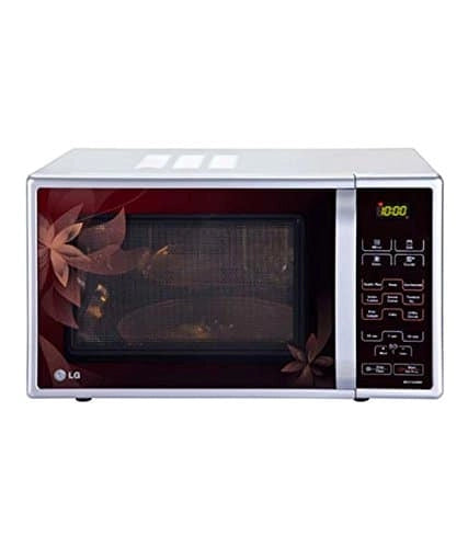 LG 21 L Convection Microwave Oven (MC-2143BPP, Red Dancing Floral)