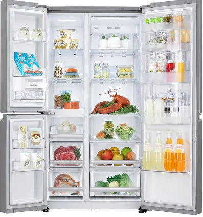 LG GC-F297CLAL Mega Capacity 884 Ltr, Side-by-Side Refrigerator with Door-in-Door?äó, Inverter Linear Compressor, DoorCooling+?äó