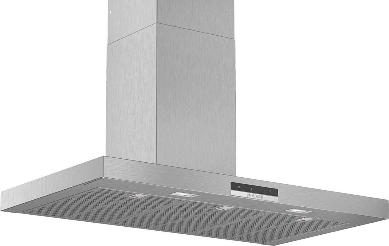 Bosch Serie | 4 Wall mounted hoods 90 cm 750 m3/hr Stainless steel Chimney DWB97DM50B