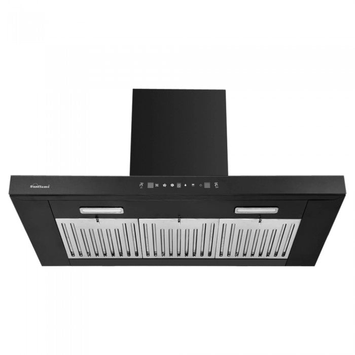 Sunflame chimney linea 90 black