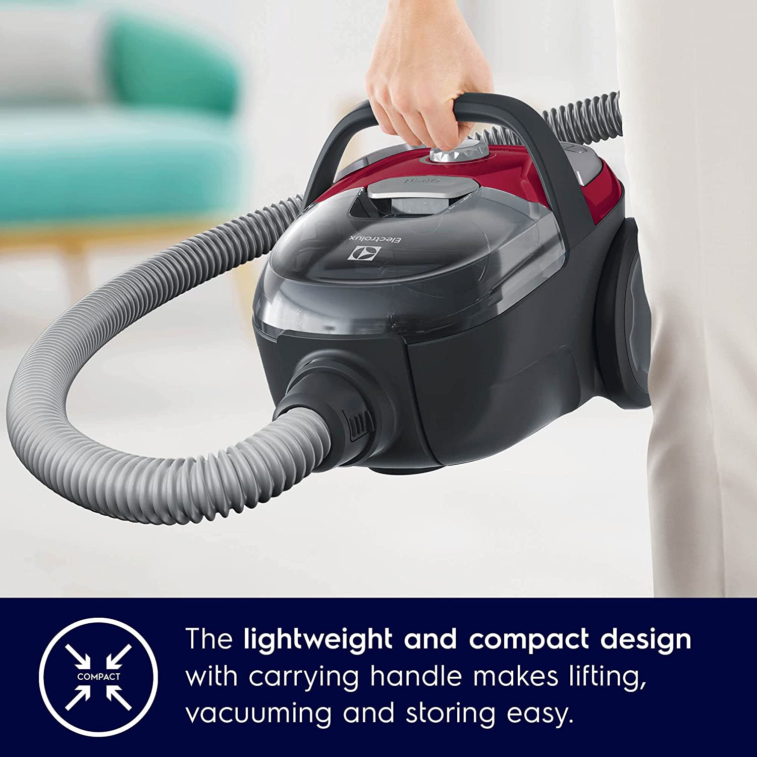 Electrolux Z1231WR Compact Go canister vacuum  cleaner