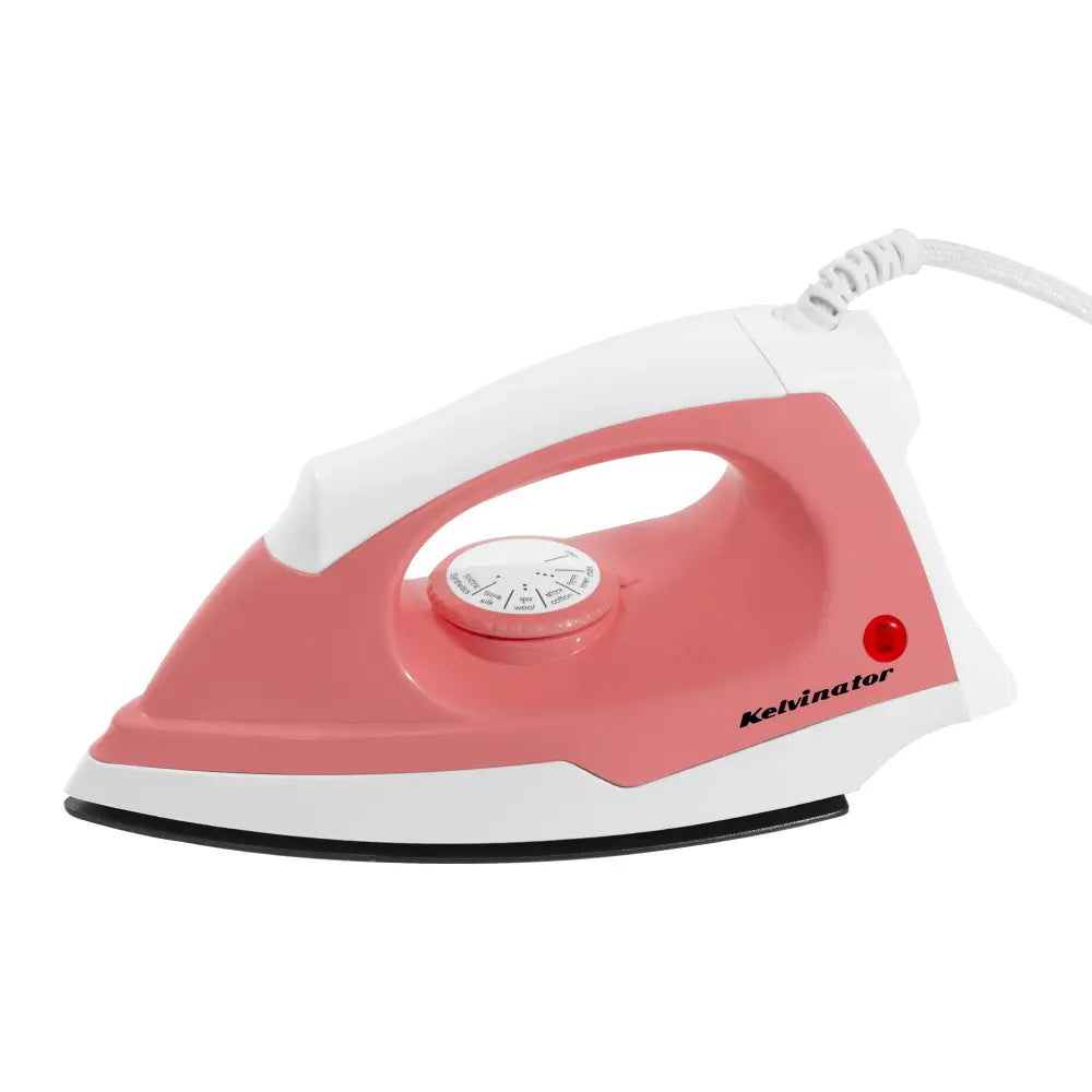 Kelvinator Superio Dry Irons KDIP10911 Pink and White