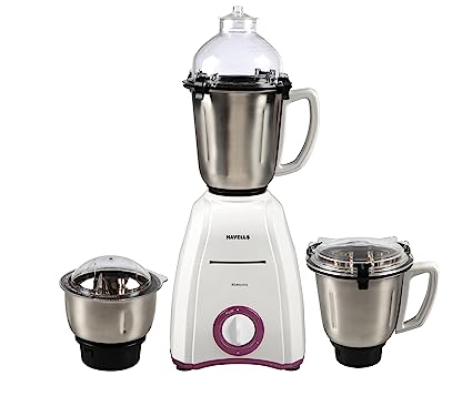 Havells Momenta 750-Watt Mixer Grinder (Lavender and White)
