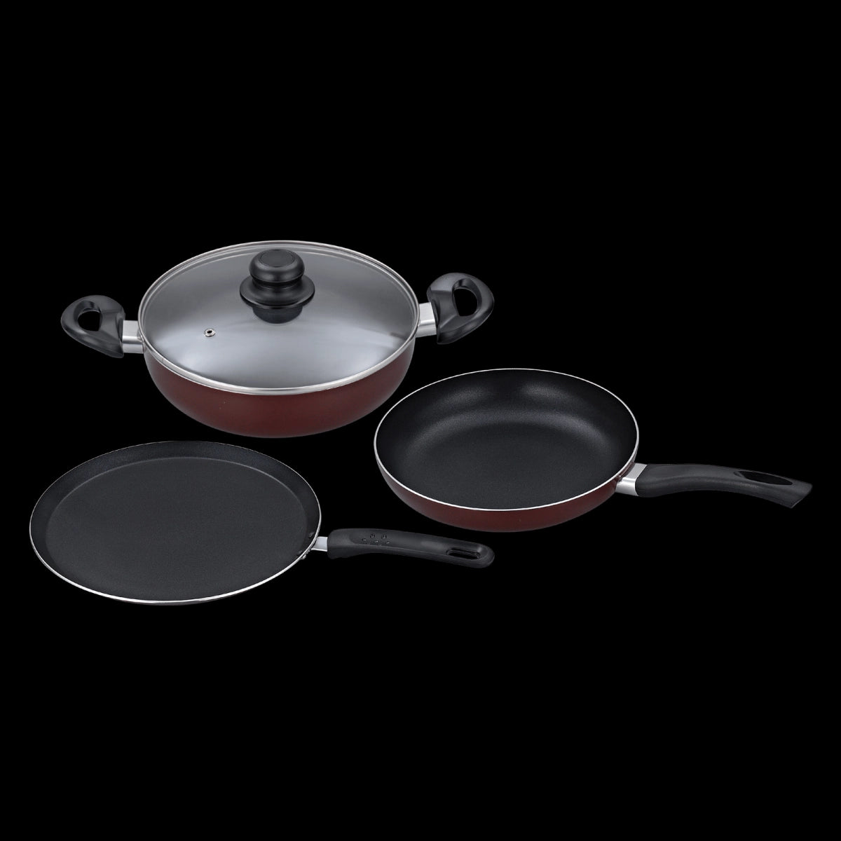 PADMINI NON STICK COOKWARE SET - LSP 1