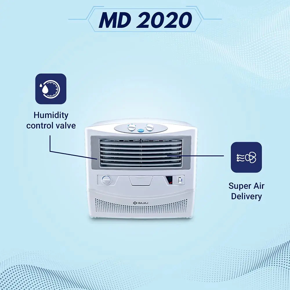 Bajaj MD 2020 54L Window Air Cooler