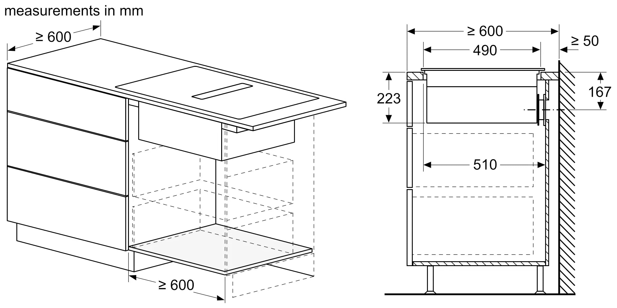 BOSCH Serie | 8 Induction hob with integrated ventilation system80 cm PXX875D67E