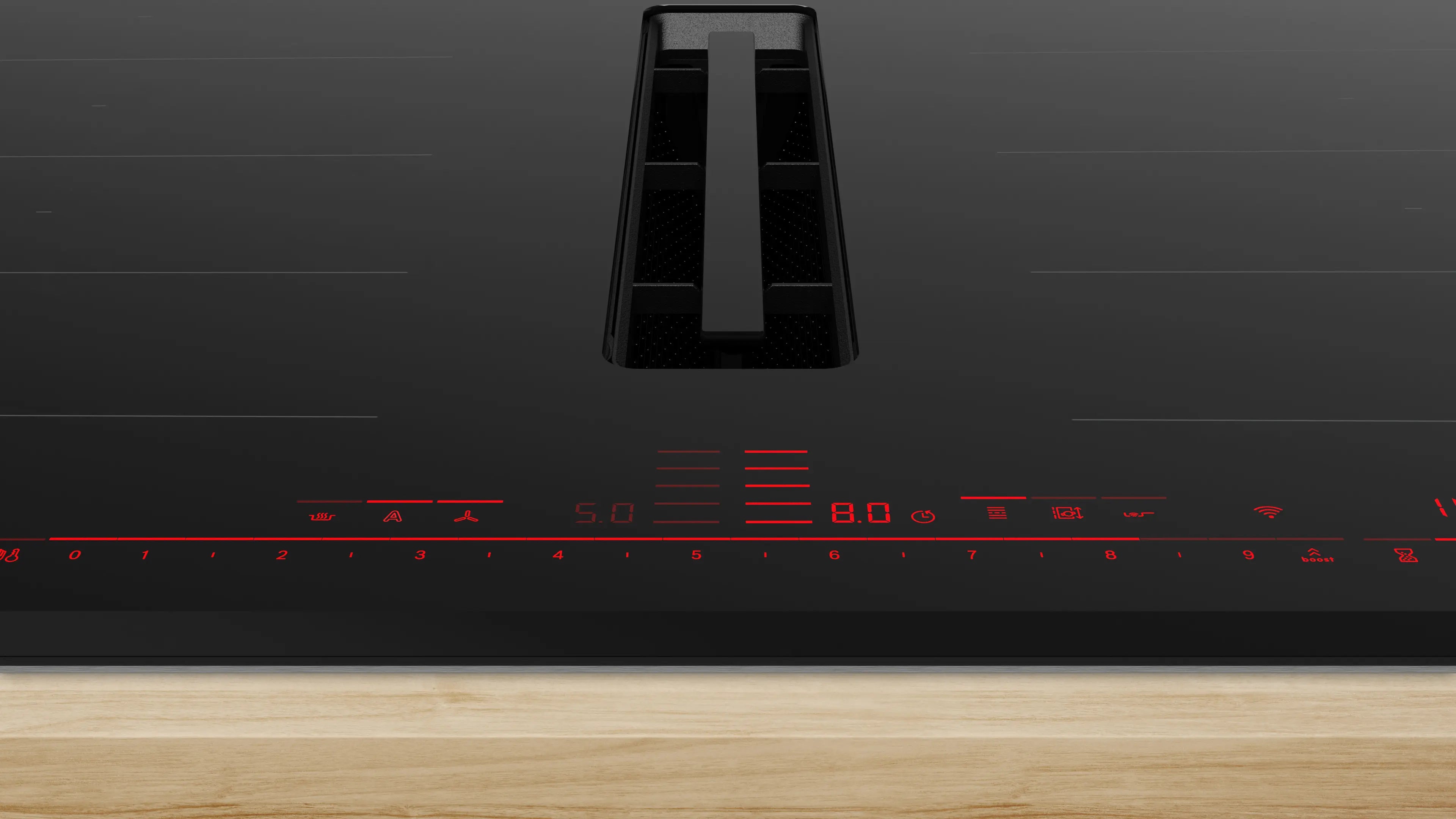 BOSCH Serie | 8 Induction hob with integrated ventilation system80 cm PXX875D67E