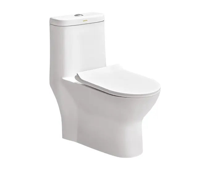 Cera S1013179VS Cera Cader 3D One Piece EWC With Vibe Sense (S Trap 220 mm With Slim Soft Close Seat Cover)