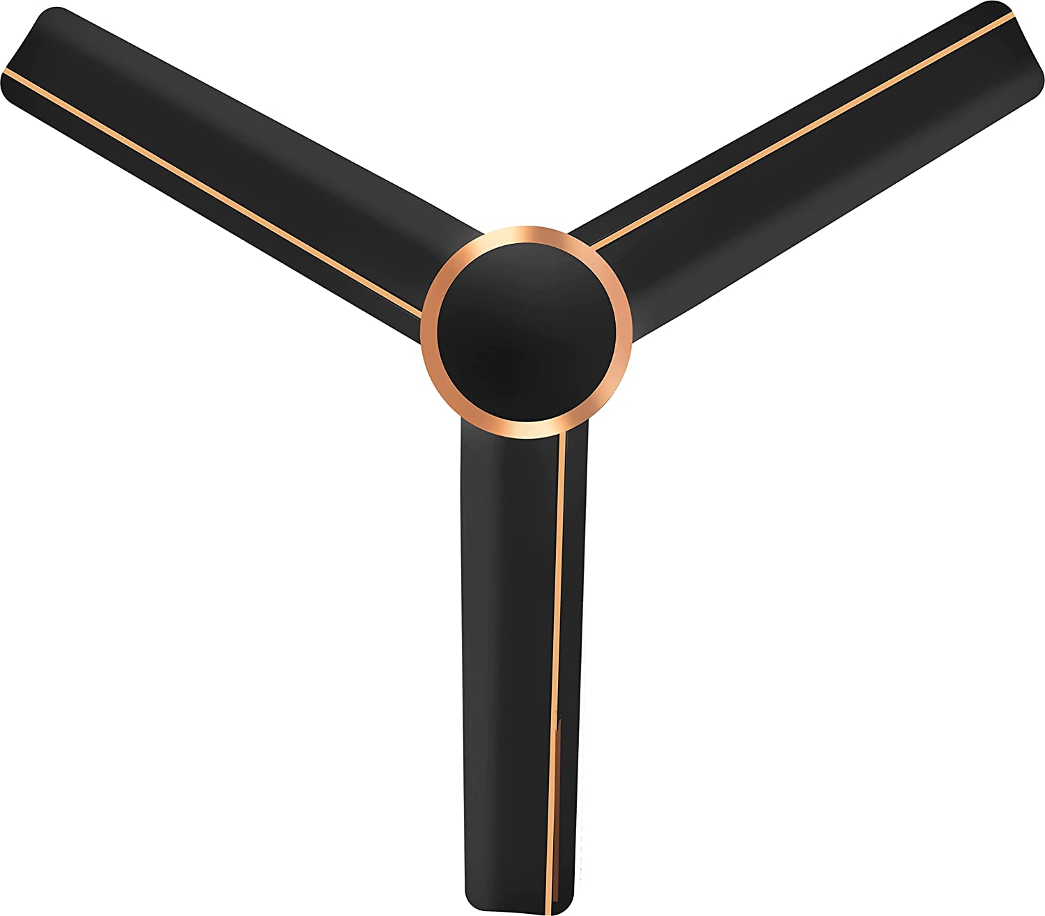 Havells Fan Trinity 1200mm Metallic Black LT COPPER