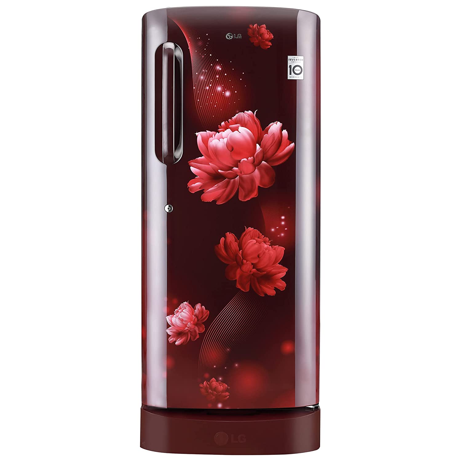 LG Refrigerator  ‎GL-D241ASCY 224lt ‎Scarlet Charm