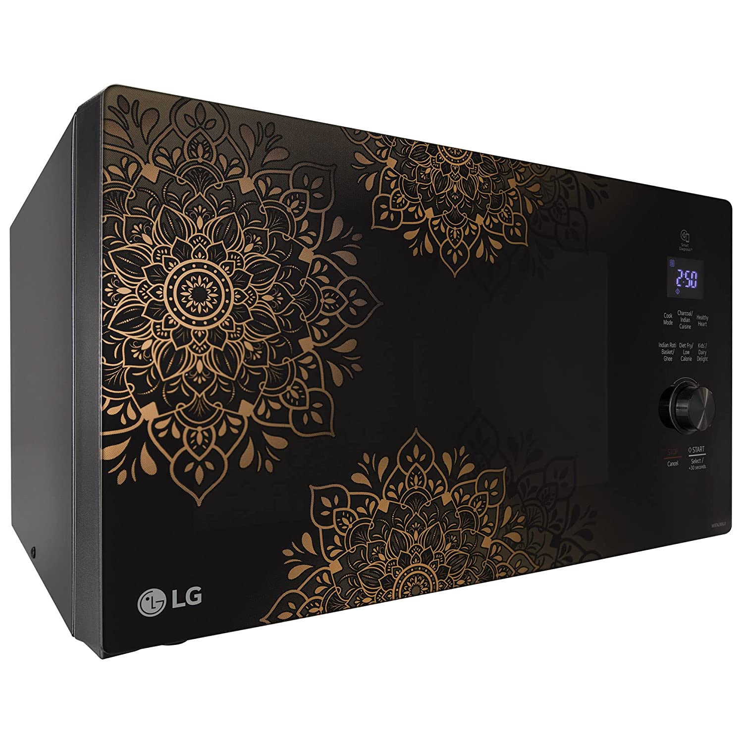 LG 28 L Charcoal Convection All In One Microwave Oven (MJEN286UI, Black)