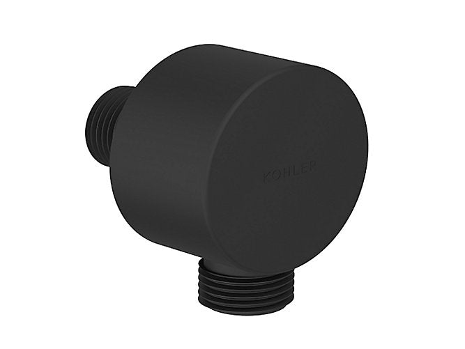 kohler K-22448IN-BL Wall supply elbow in matte black