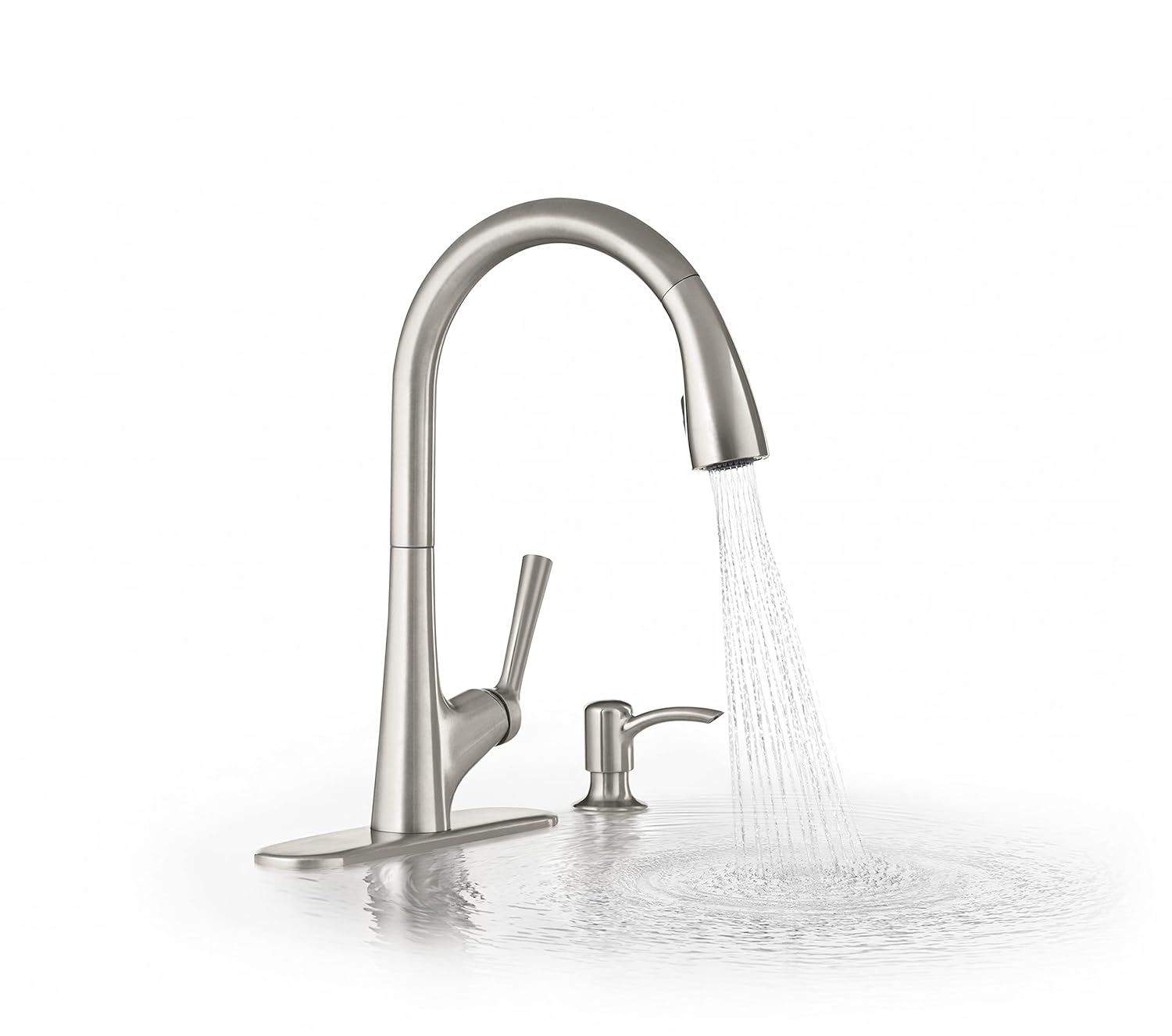 Kohler Strive™ Kitchen Sink with Lifetime Warranty|1.2 mm Thick Stainless Steel Double Equal Bowl with SilentShield™|10" Deep, Round Corners for Easy Cleaning | 45x20x10 inches, Brushed Matte Steel