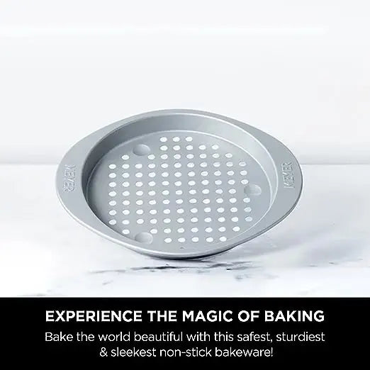 Meyer Bakemaster Nonstick Pizza Crisper 28cm Grey