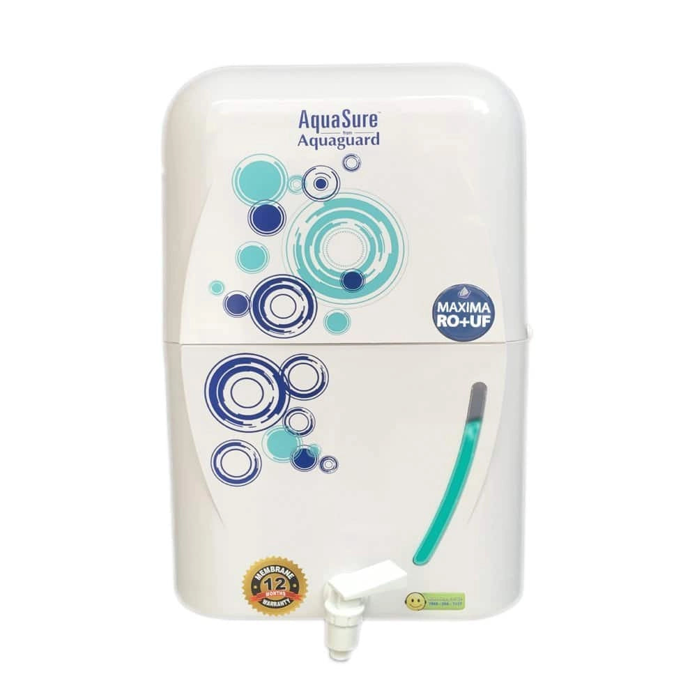 Aquaguard Maxima Ro+Uf வாட்டர் ப்யூரிஃபையரில் இருந்து யுரேகா ஃபோர்ப்ஸ் அக்வாஷர்
