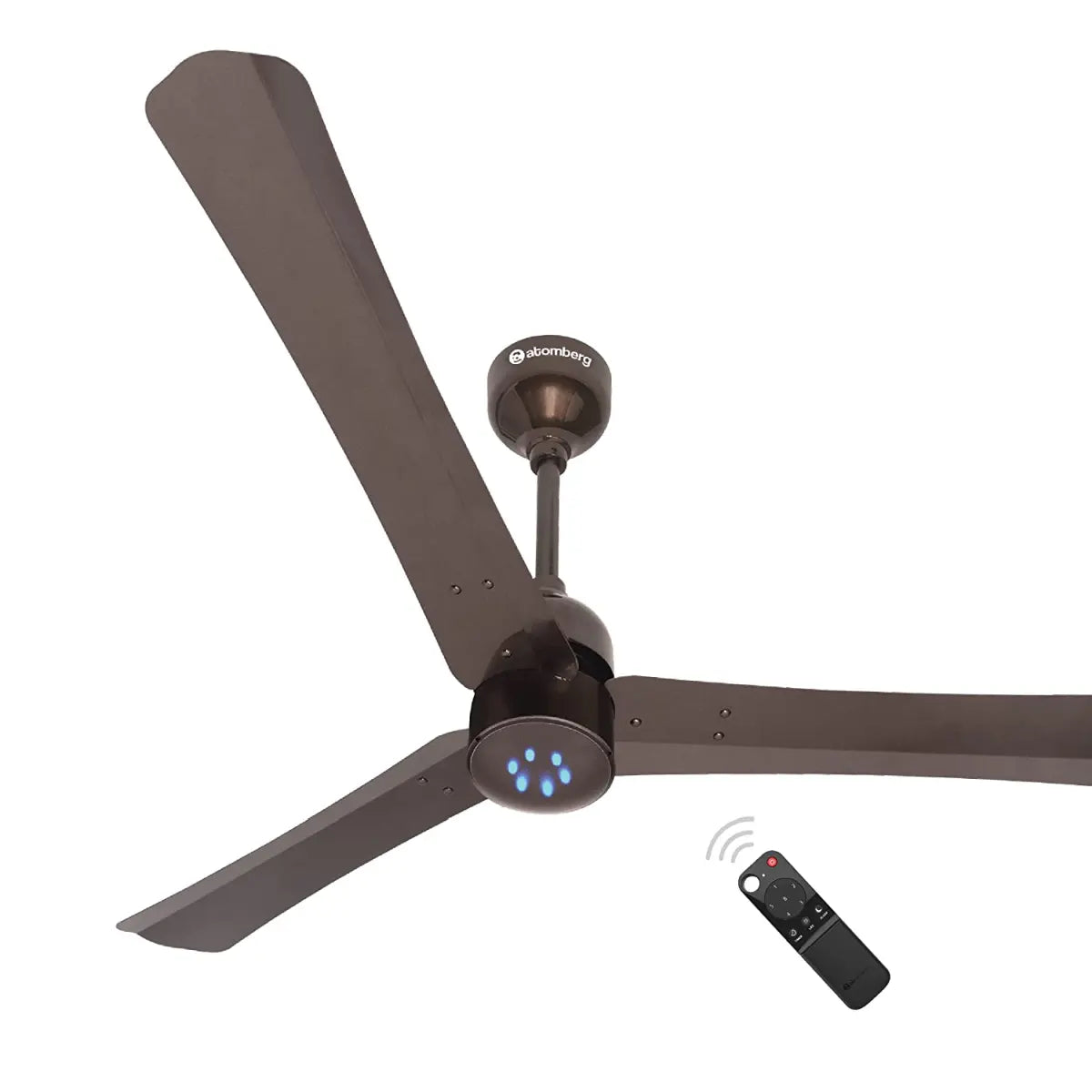 atomberg Renesa Smart + 1200mm BLDC Motor with Remote Energy Saving Ceiling Fan (Earth Brown)