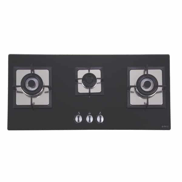Elica MFC 3 Burner 90 ED DX SWIRL NCI Auto Ignition Built In Hob