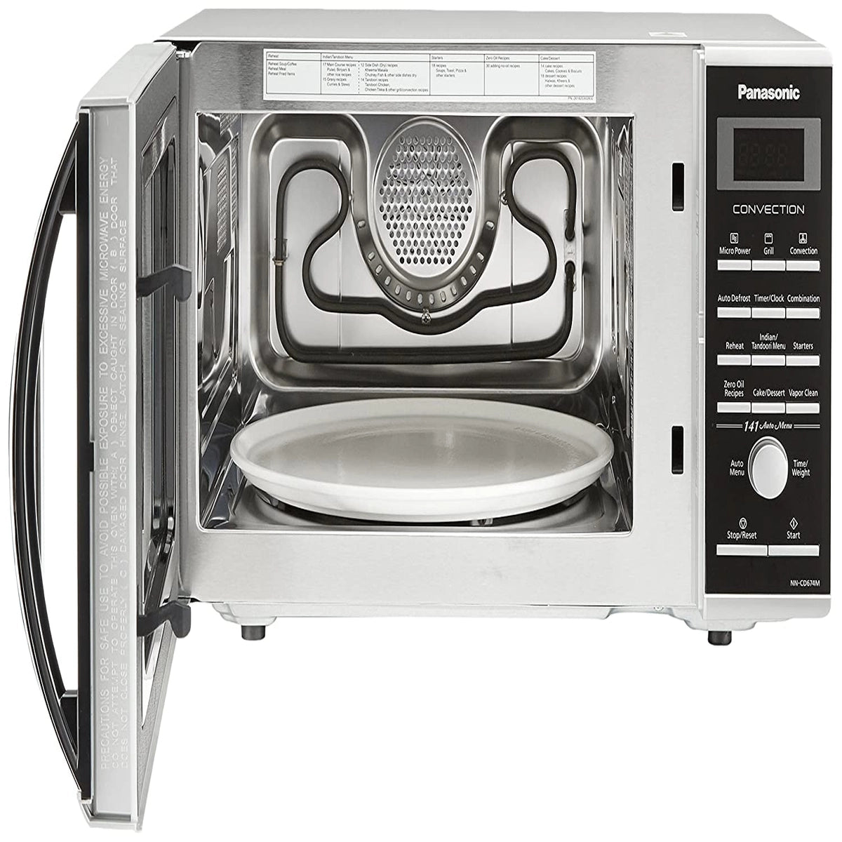 Panasonic 27 L Convection Microwave Oven - NN-CD674MFDG