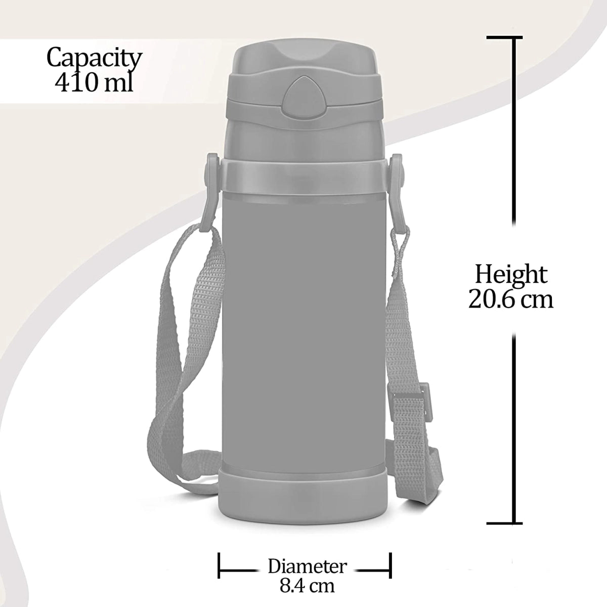 Milton Campy 650 Shiva Ml Stainless Steel Water Bottle