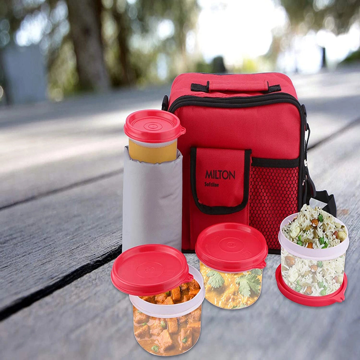 Milton Meal Combi-3+1 tumbler Plastic Lunch Box